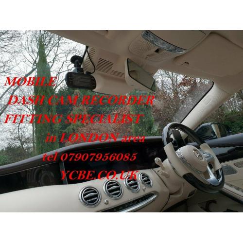 Car Dash Cam fitted Recorder camera DVR van INSTALLATION in London area