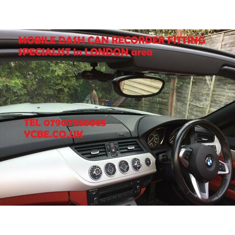 Car Dash Cam fitted Recorder camera DVR van INSTALLATION in London area