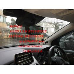Car Dash Cam fitted Recorder camera DVR van INSTALLATION in London area