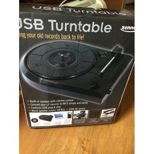 USB turntable brand new in box