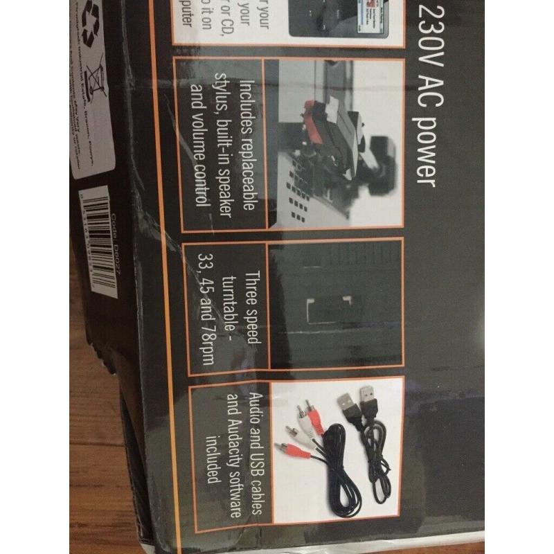 USB turntable brand new in box