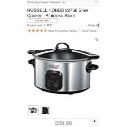 Russell Hobbs Maxi Slow Cooker 6 Litres 22750
