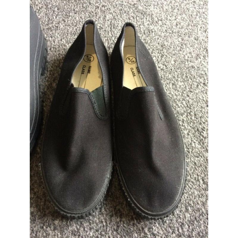 Boys Winter Boots and Plimsole Size 6