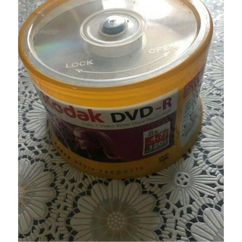 New Kodak DVDs 50