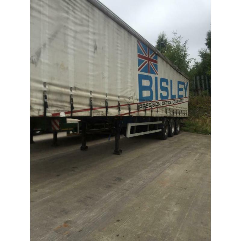 45 foot curtainsider trailer