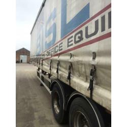 45 foot curtainsider trailer