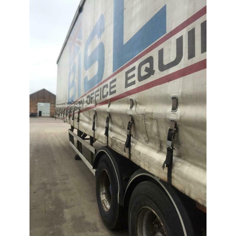45 foot curtainsider trailer