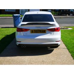 Audi A3 duckbill spoiler (8VSaloon)