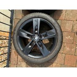 Mk3 seat Leon fr 17inch alloys with tyres