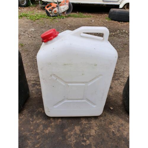 Caravan camper van water gerry can