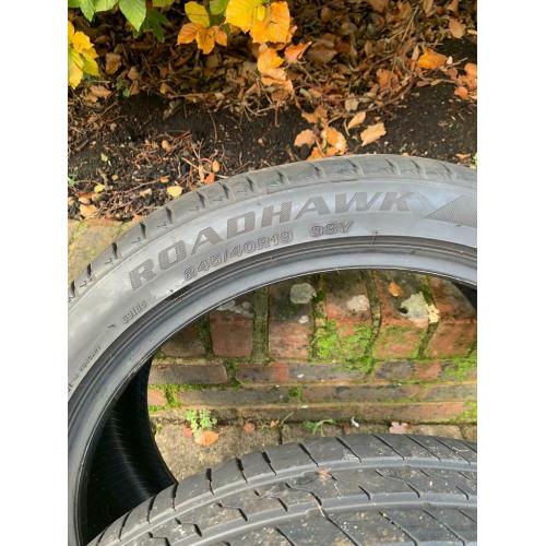 Part worn tyres
