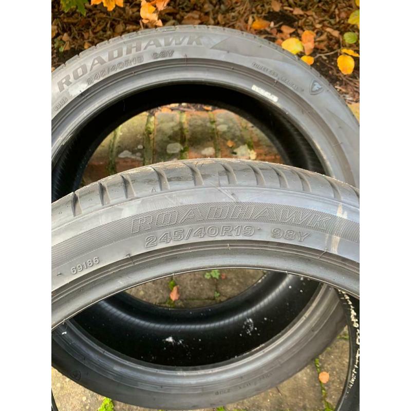 Part worn tyres