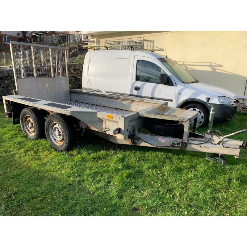 Ifor Williams 1.5t digger/dumper trailer