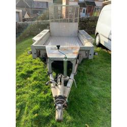 Ifor Williams 1.5t digger/dumper trailer