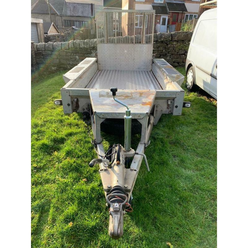 Ifor Williams 1.5t digger/dumper trailer