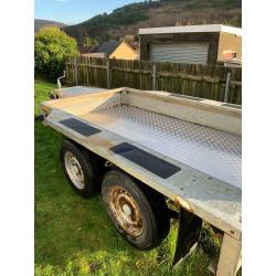 Ifor Williams 1.5t digger/dumper trailer