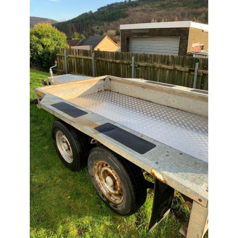Ifor Williams 1.5t digger/dumper trailer