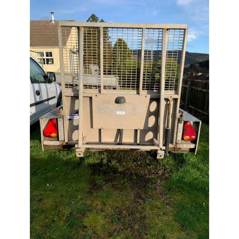 Ifor Williams 1.5t digger/dumper trailer