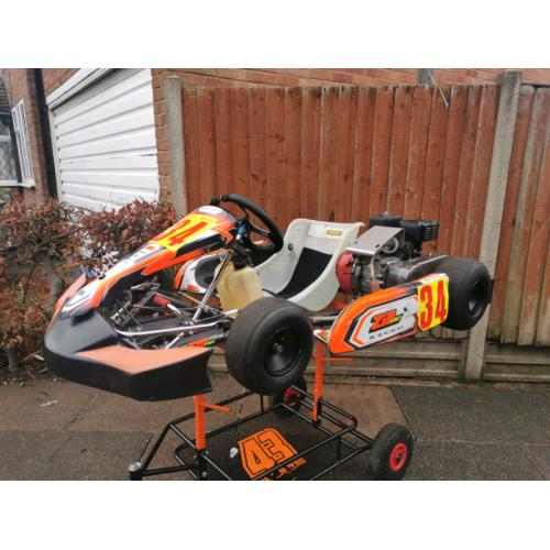 ZIP VANQUISH GX200 KIDS PETROL GO KART
