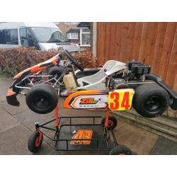 ZIP VANQUISH GX200 KIDS PETROL GO KART