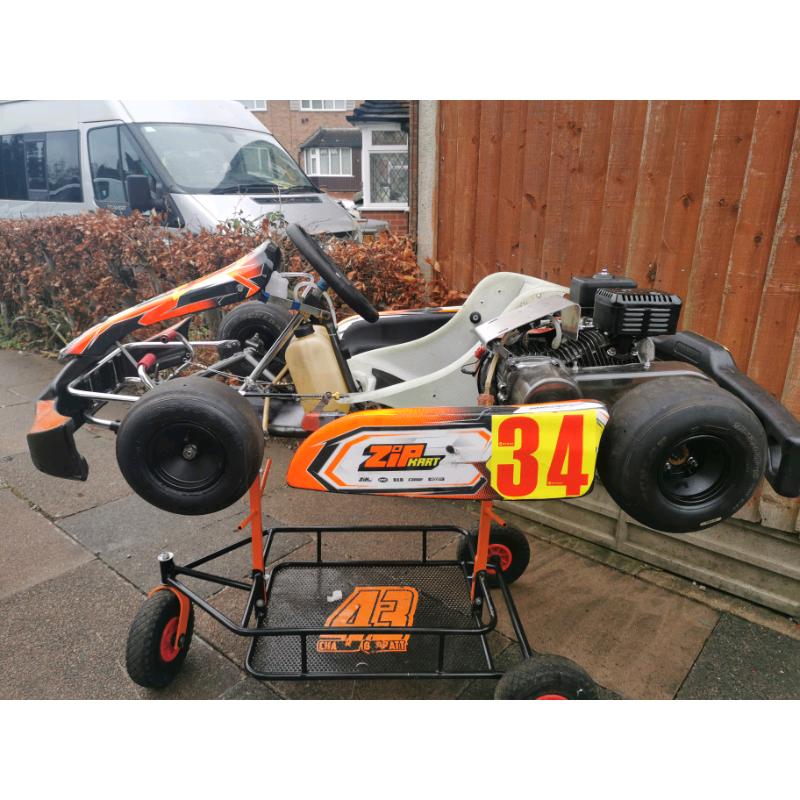 ZIP VANQUISH GX200 KIDS PETROL GO KART