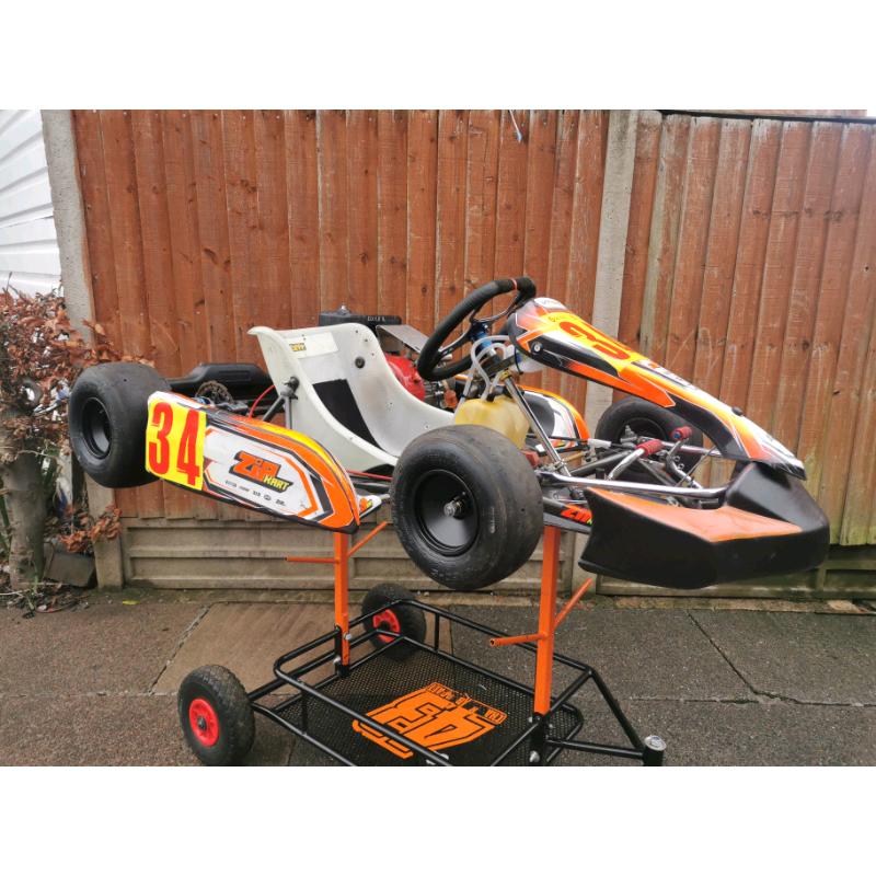 ZIP VANQUISH GX200 KIDS PETROL GO KART