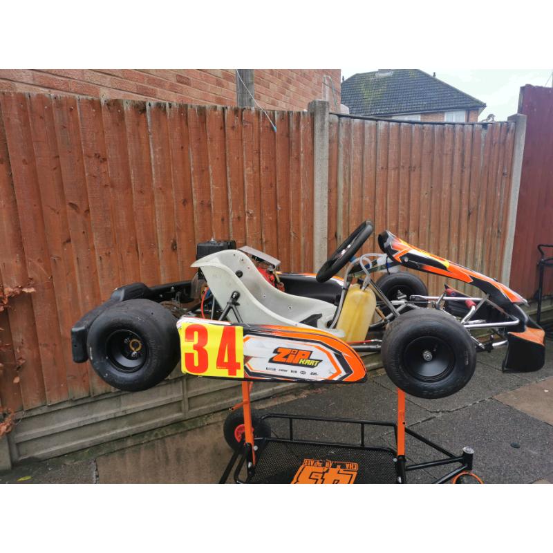 ZIP VANQUISH GX200 KIDS PETROL GO KART