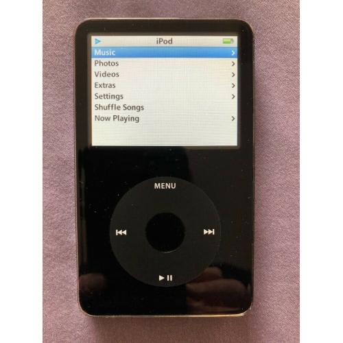 Apple iPod 30GB Black with accessories (see 5 pics for bundle)