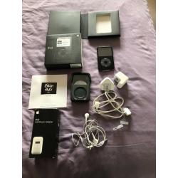 Apple iPod 30GB Black with accessories (see 5 pics for bundle)