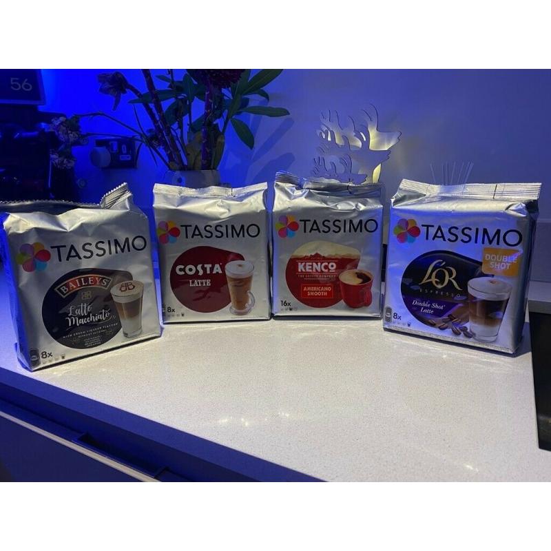 TASSIMO PODS (Brand NEW)