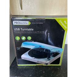 Brand New Prolectrix USB Turntable