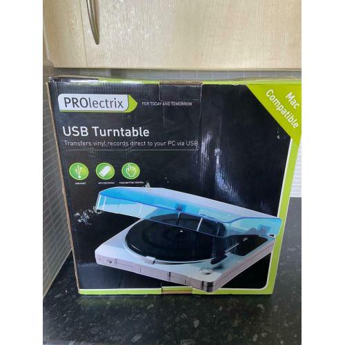 Brand New Prolectrix USB Turntable