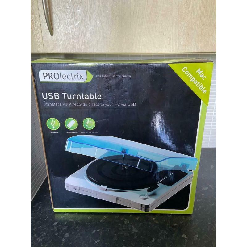 Brand New Prolectrix USB Turntable