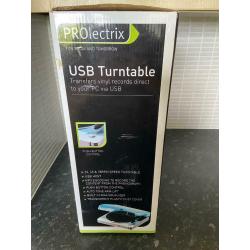 Brand New Prolectrix USB Turntable