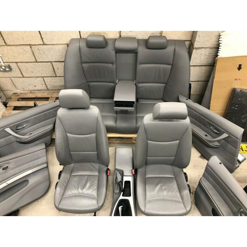 BMW 3 Series Breaking for parts in Arktis Metallic A34 (2005 - 2012) E90 E91 seats E92 N46 E9x
