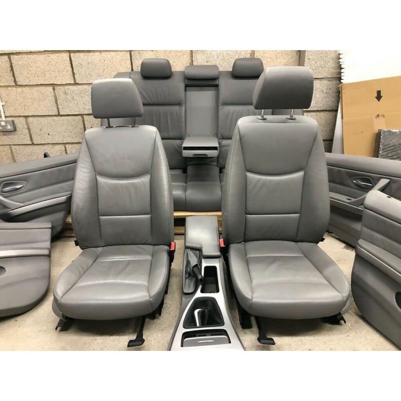 BMW 3 Series Breaking for parts in Arktis Metallic A34 (2005 - 2012) E90 E91 seats E92 N46 E9x