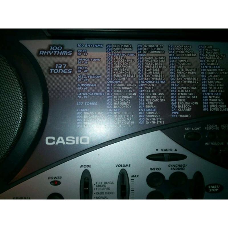Casio keyboard