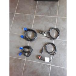 Power cable and VGA cable