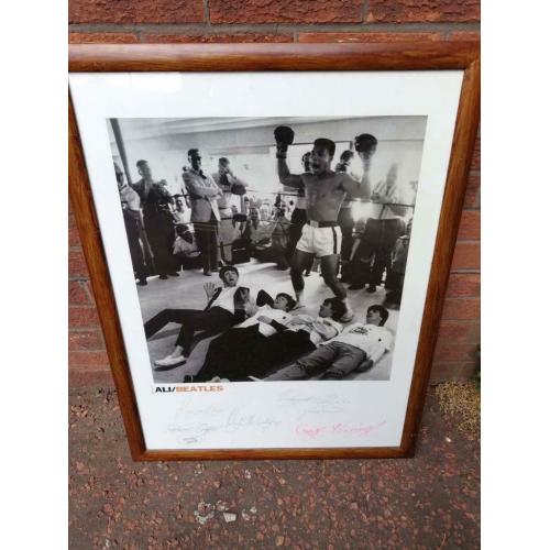 Ali/Beatles photo