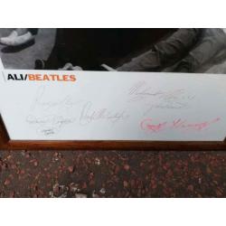 Ali/Beatles photo