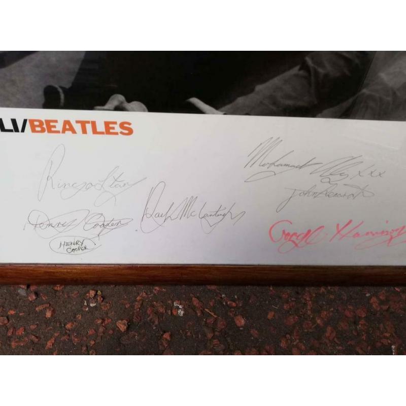 Ali/Beatles photo