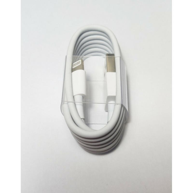 IPHONE Premium USB Lightning Cable 1 metre white. Fast & Free Shipping
