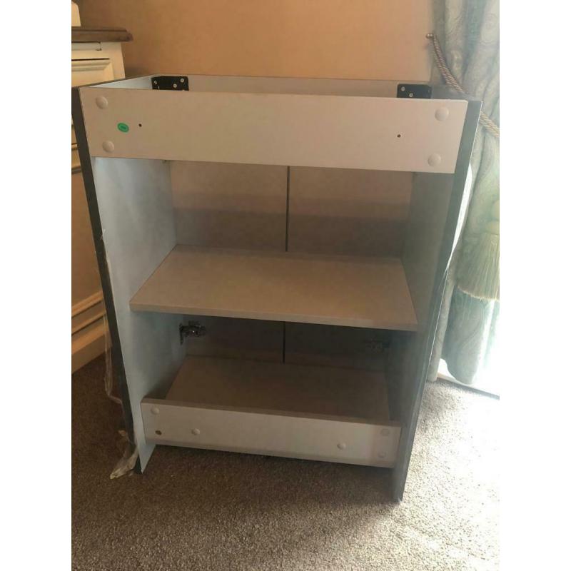 Bathroom Vanity Unit 60cm - Anthracite