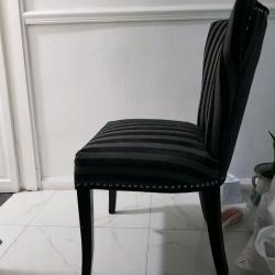 Black, grey and charcoal chair