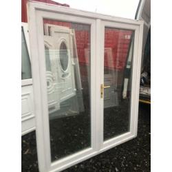 UPVC french patio doors man cave hot tub room summerhouse home gym / office 1740x2020