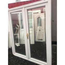 UPVC french patio doors man cave hot tub room summerhouse home gym / office 1740x2020