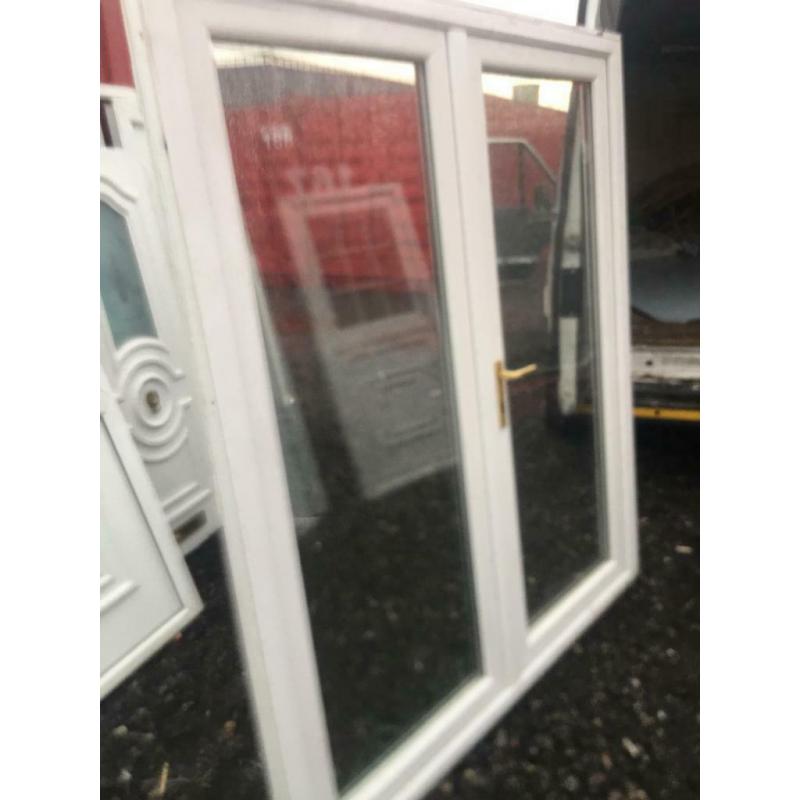 UPVC french patio doors man cave hot tub room summerhouse home gym / office 1740x2020