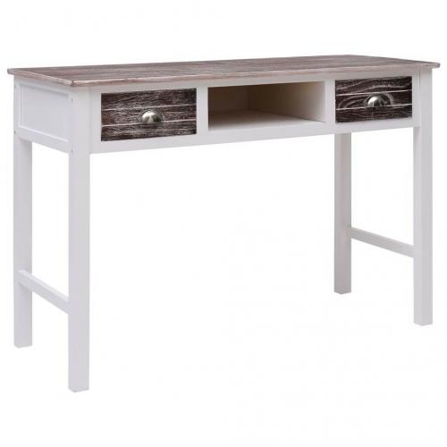 Writing Desk Brown 110x45x76 cm Wood-284154