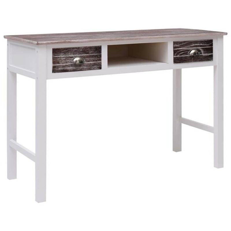 Writing Desk Brown 110x45x76 cm Wood-284154