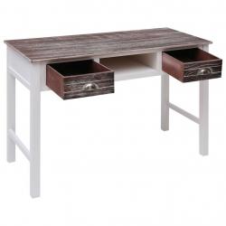 Writing Desk Brown 110x45x76 cm Wood-284154